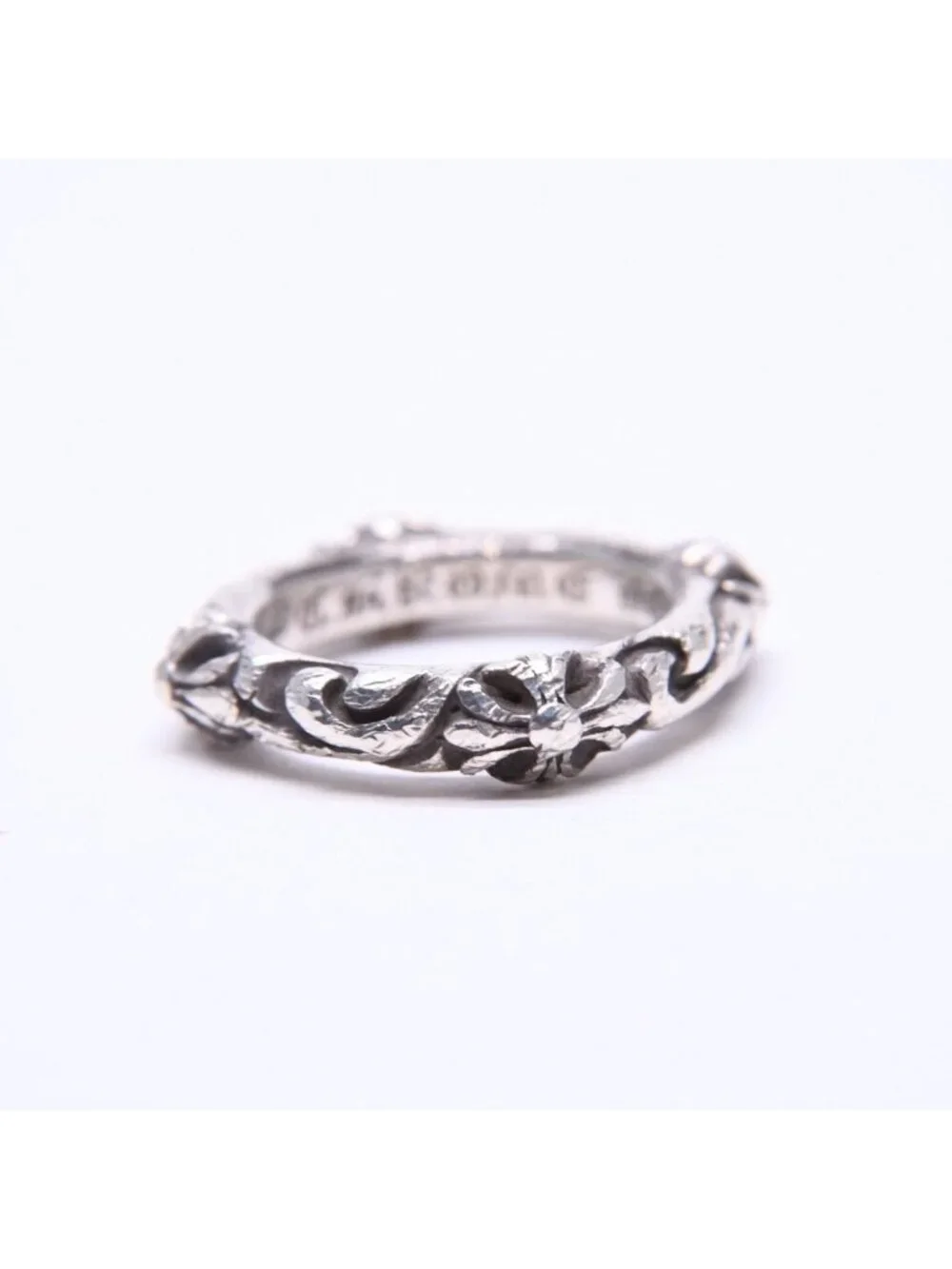 Chrome Hearts Sbt Band Ring 925 Sterling Silver